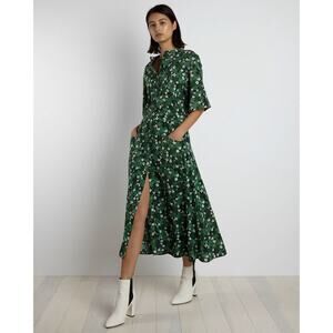 The Kit Cobie Shirtdress Green Primrose Size 12